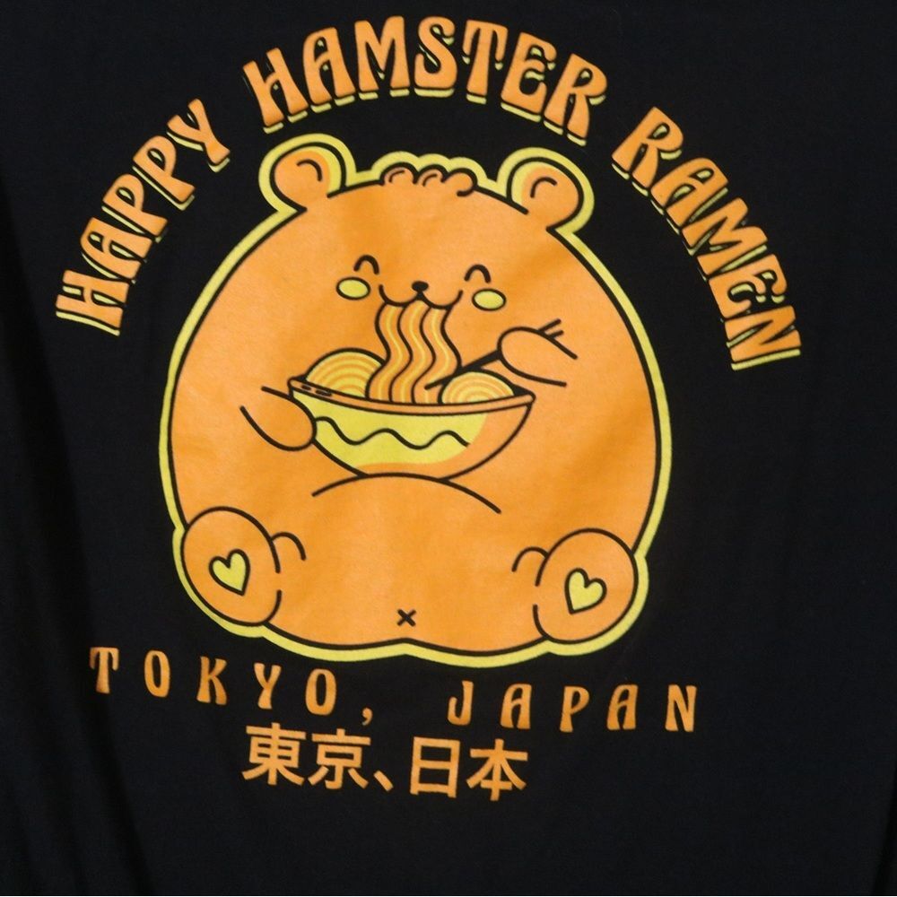 RARE Happy Hamster Ramen Shirt Small - Picture 5 of 5
